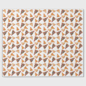 Pizza Birthday Geschenkpapier (Flach)
