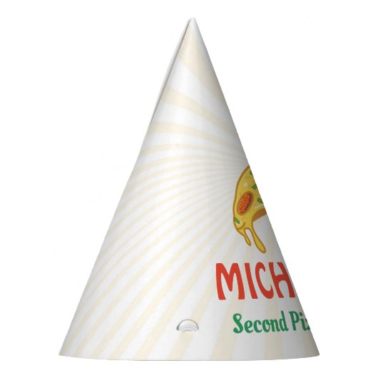 Pizza Birthday Party Hat Partyhütchen (Links)