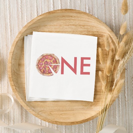 Pizza Birthday Serviette