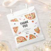 Pizza Birthday Teil Geschenktütchen (Ausgeschnitten)