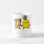 Pizza Bo Skateboard Pizza Skaten Kawaii Skater Fu Kaffeetasse (Mittel)