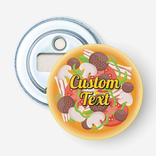 Pizza Bottle Opener Flaschenöffner (Vorderseite)