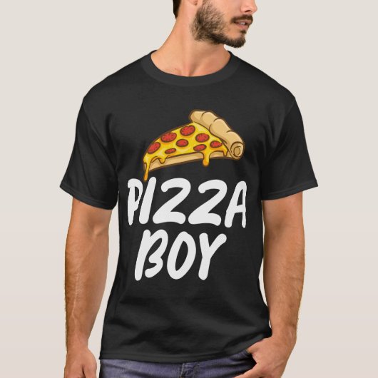 Pizza Boy Snack Pizzalove Pizza T-Shirt (Vorderseite)