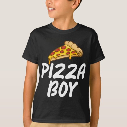 Pizza Boy Snack Pizzalove Pizza T-Shirt (Vorderseite)
