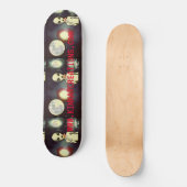 Pizza Brau Skateboard Deck 8 1/8" (Vorderseite)