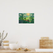 Pizza Break Poster (Küche)