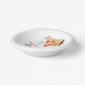 Pizza Brews und Diapers auch! Babyparty Pappteller (Gewinkelt)