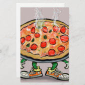 Pizza Briefpapier (Vorne/Hinten)