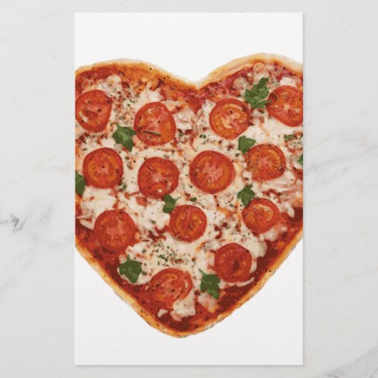 Pizza Briefpapier (Vorderseite)