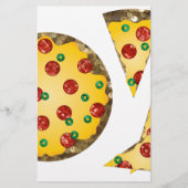 Pizza Briefpapier (Vorderseite)