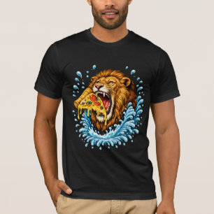 Pizza Brüllen T-Shirt