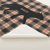 Pizza Buffalo Kariert Wild Coyote Dog anpassen Sherpadecke (3/4)