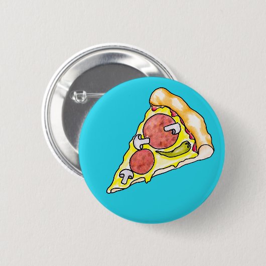 Pizza Button (Vorne & Hinten)