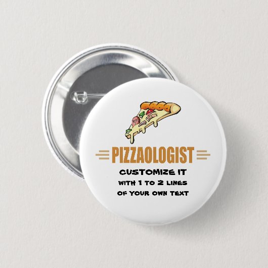 Pizza Button (Vorne & Hinten)