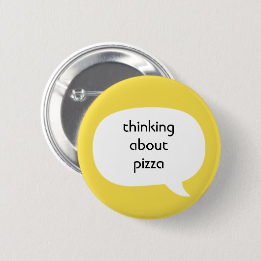Pizza Button (Vorne & Hinten)