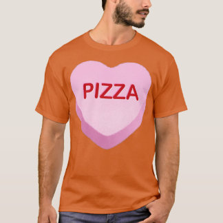 Pizza Candy Heart T-Shirt