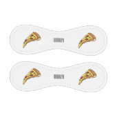 Pizza Cartoon Illustration Baseball (Paneele)