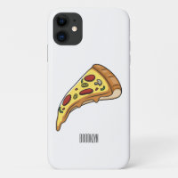 Pizza Cartoon Illustration
