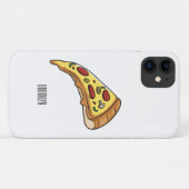Pizza Cartoon Illustration Case-Mate iPhone Hülle (Rückseite (Horizontal))