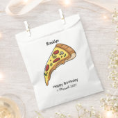 Pizza Cartoon Illustration Geschenktütchen (Ausgeschnitten)