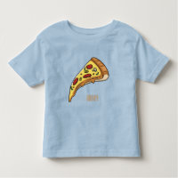 Pizza Cartoon Illustration