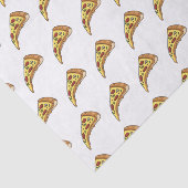 Pizza Cartoon Illustration Seidenpapier (Ausschnitt)