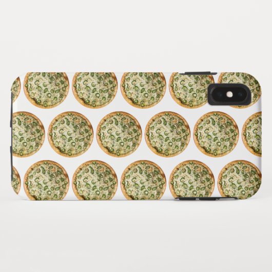 Pizza Case-Mate iPhone Hülle (Rückseite (Horizontal))