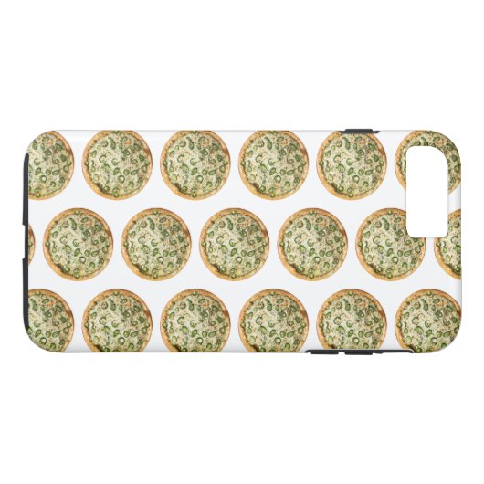 Pizza Case-Mate iPhone Hülle (Rückseite (Horizontal))