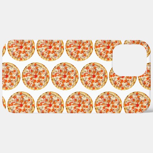 Pizza Case-Mate iPhone Hülle (Hinten (horizontal))
