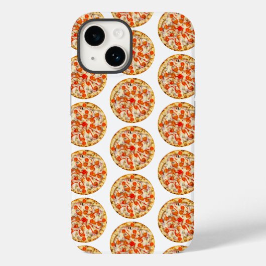 Pizza Case-Mate iPhone Hülle (Rückseite)