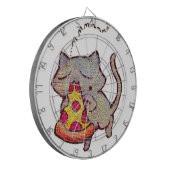 Pizza Cat! Dartscheibe (Vorderseite Links)