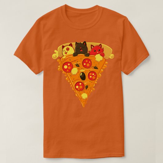 Pizza Cat T-Shirt (Design vorne)