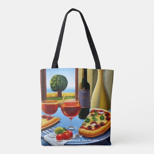 Pizza Catnip (2 gegenüber): Tasche (Rückseite)