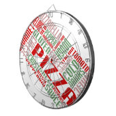 Pizza chitChat Dartscheibe (Vorderseite rechts)