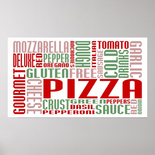 Pizza chitChat Poster (Vorne)