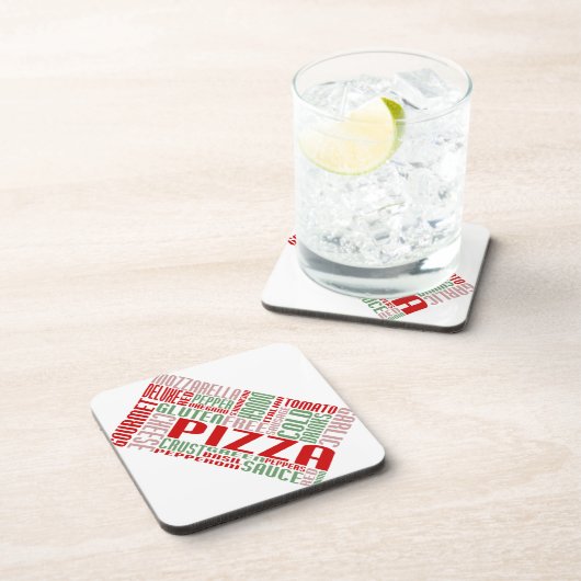 Pizza chitChat Untersetzer (Rechte Seite)