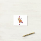 Pizza Christmas Tree - Funny Dabbing Food Post-it Klebezettel (Auf Schreibtisch)