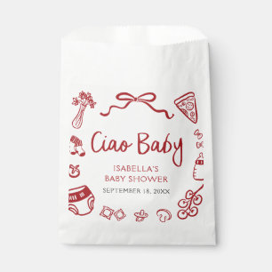 Pizza Ciao Baby Dusche Geschenktütchen