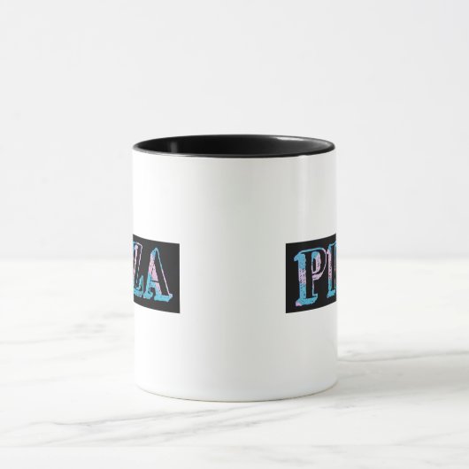 Pizza Coffee Tasse (Zentrum)