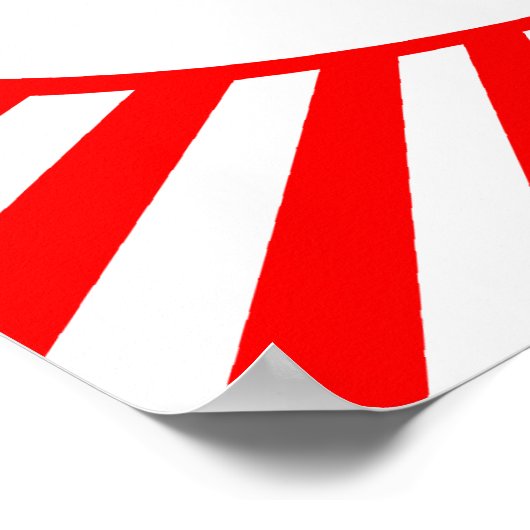 Pizza! : Comic-Sprechblase Poster (Ecke)