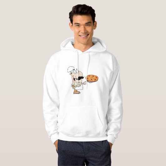 Pizza Cook Hoodie (Vorne ganz)