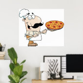 Pizza Cook Poster (Heimbüro)