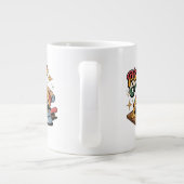 Pizza-Crew Jumbo-Tasse (Rückseite)