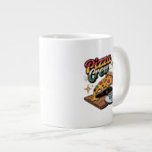 Pizza-Crew Jumbo-Tasse (Vorderseite Rechts)