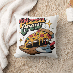 Pizza-Crew Kissen