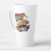 Pizza-Crew Milchtasse (Linke Ecke)