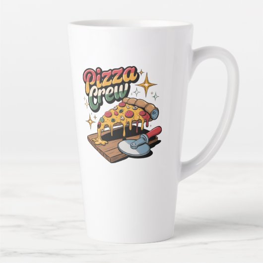 Pizza-Crew Milchtasse (Rechts)