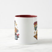 Pizza-Crew Tasse (Zentrum)