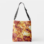 Pizza Crossbody Tasche (Rückseite)