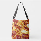 Pizza Crossbody Tasche (Vorderseite)